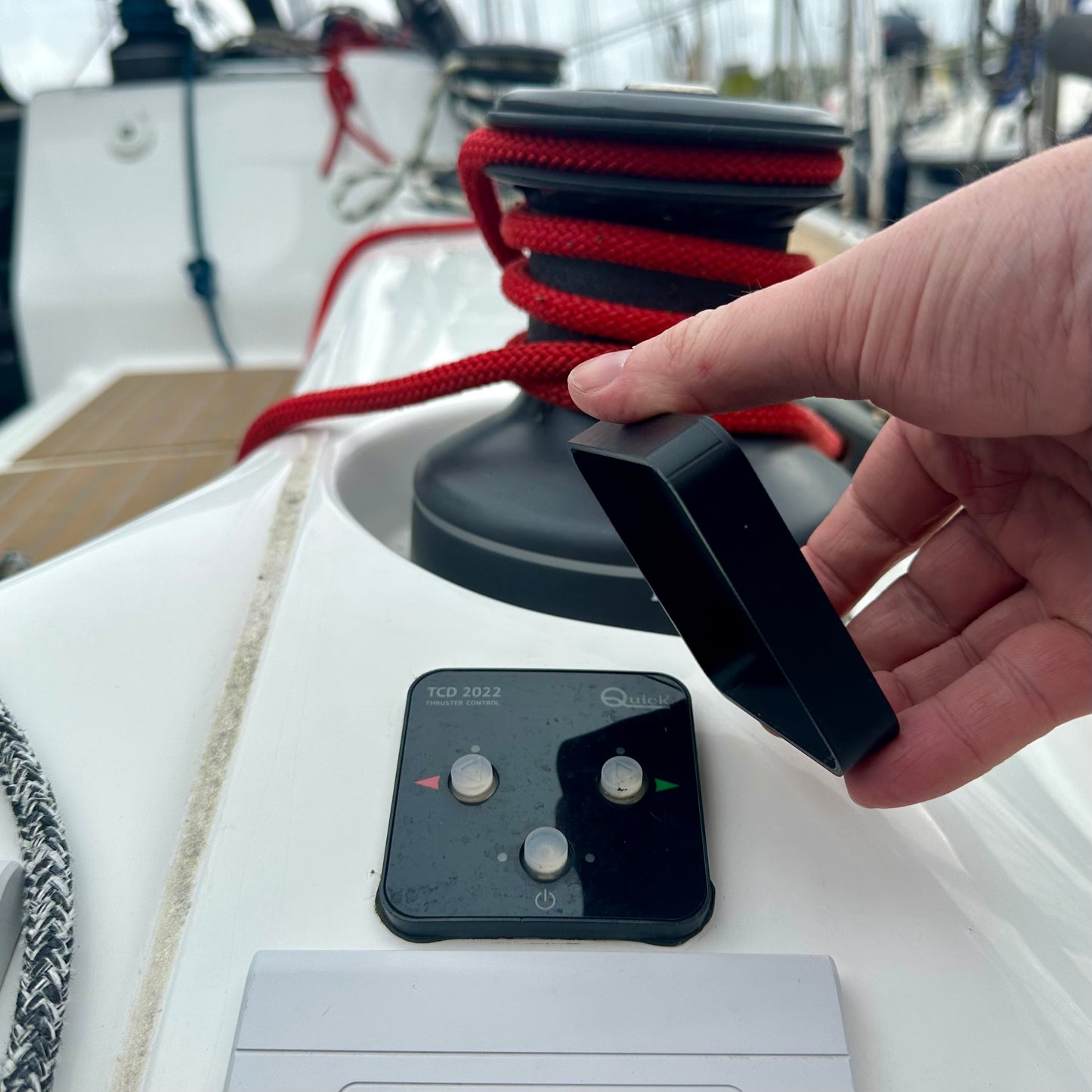 UV Cover for Quick TCD 2022 Bow Thruster & WCD 2022 Windlass remote controls